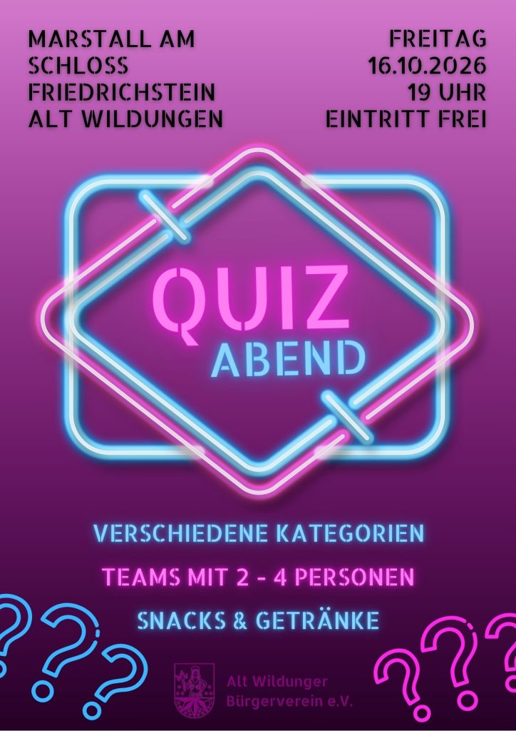 Internet Quizabend in Alt Wildungen