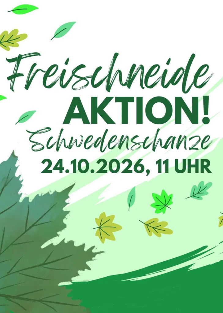 Freischneideaktion Hexenschanze Oktober 2026