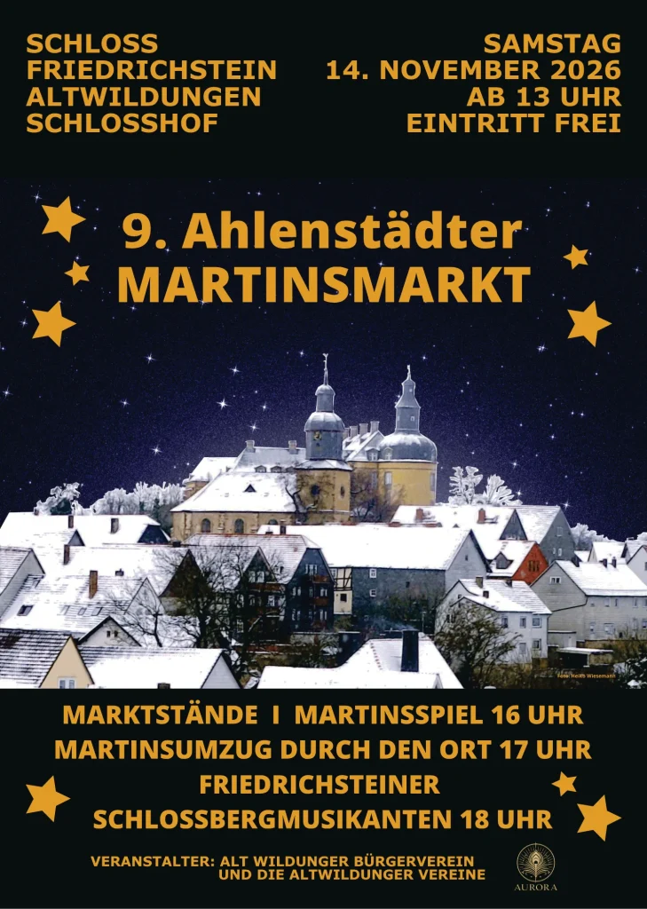 9. Ahlenstädter Martinsmarkt in Bad Wildungen